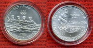 USA Olympische Spiele Atlanta 1 Dollar Commemorative Silber USA 1 Dollar Silber 1996 D Olympische Spiele Atlanta 1996 Rudern Rowing
