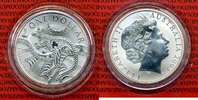 Australien 1 Dollar Känguruh Silber 1 Unze Australia 1 Dollar 2003 Känguruh 1 Unze Silber Stgl. Kangaroo/Nugget Serie