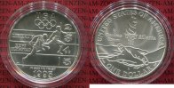 USA 1 Dollar Commemorative Silber USA 1 Dollar Silber 1995 D, Special Track and Field Wettrennen