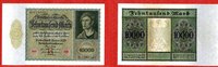 Deutschland Inflation 1919-1924 10000 Mark Inflation 10.000 Mark 19.1.22 Unterdruck B ser. D Picture
