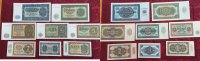 DDR GDR Eastern Germany 0.5 -1800 Mark 8 Stück DDR 1948 8 Scheine 0,50-1-2-5-10-20-50-100 Mark Picture