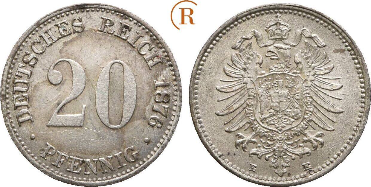 Kaiserreich Pfennig E Vf Ma Shops