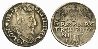 Polen: Sigismund III., 1587-1632. 3 Gröscher