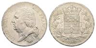 FRANKREICH: Louis XVIII., 1815-1824. 5 Francs