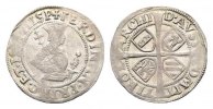 HABSBURG: Ferdinand I., 1521-1564. 6 Kreuzer