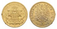 HAMBURG, Stadt: 20 Mark