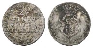 REUSS, Untergreiz: Heinrich III., 1733-1768. 1/24 Taler