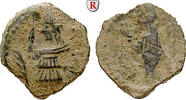 Nabataea Bronze Petra, Aretas IV., 9 v.Chr.-40 n.Chr.