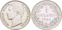 Württemberg 1/2 Gulden Wilhelm I. 1816-1864.