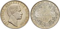 Baden-Durlach 1/2 Gulden Friedrich I. 1852-1907.