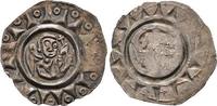 Augsburg-Bistum Dünnpfennig Hartwig I. von Lierheim 1167-1184.