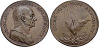 Personenmedaillen Bronze-Medaille Keder, Nikolaus *1659 +1735, Schwedischer Archäologe und Numismatiker,