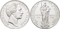 Bayern Doppelgulden Maximilian II. Joseph 1848-1864.
