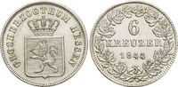 Hessen-Darmstadt 6 Kreuzer Ludwig II. 1830-1848.