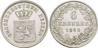 Hessen-Darmstadt 6 Kreuzer Ludwig II. 1830-1848.