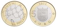 Finland 5 Euro Provincial Coin - Aland