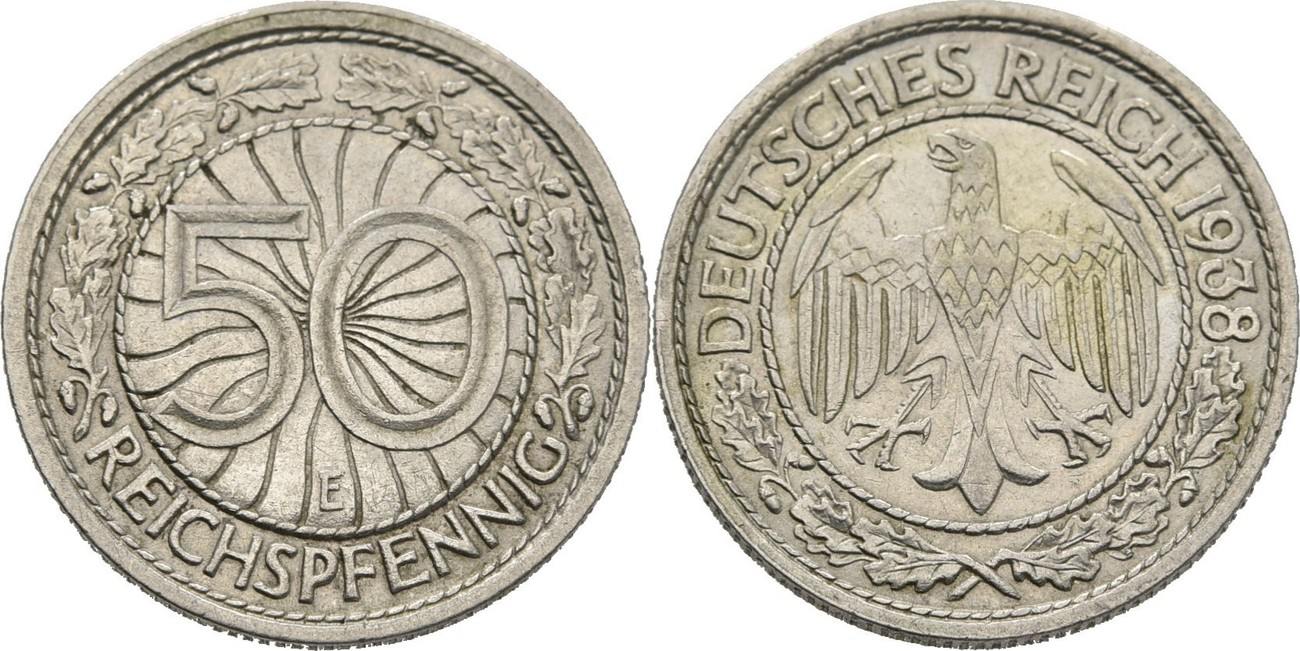 Deutsches Reich Reichspfennig E Vf Ma Shops