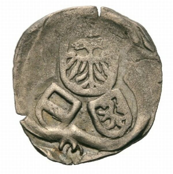 RDR Österreich Wien Friedrich V., 1424 - 1493. Einseitiger 2 Pfennig 1481 nach sehr schön 
