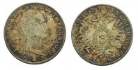 Austria Habsburg B&ouml;hmen Prag 3 Kreuzer 1833 fleckig, ss/vz Franz II./I.,... 110,00 EUR 
