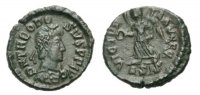 RÖMISCHE KAISERZEIT Kleiner Follis Theodosius I., 375 - 395, Mzst. Siscia