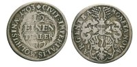 Mühlhausen/Thüringen 1/12 Taler 1703 sehr ...