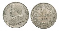 Vatikan 20 Baiocchi Pius IX., 1846 - 1878.