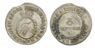 Sachsen Hildburghausen 3 Kreuzer 1808 kl. ...