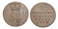 Braunschweig Calenberg Hannover II Pfennig...