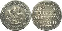 Ostpreussen Königsberg 3 Gröscher Albrecht von Brandenburg, 1525 - 1568.