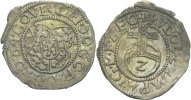 Pfalz Veldenz 1/2 Batzen Georg Johann, 1544-1592.