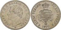Sachsen 1/6 Taler Johann, 1854 - 1873.