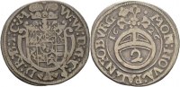 Pfalz Neuburg 1/2 Batzen Wolfgang Wilhelm, 1614-1653