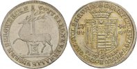 Stolberg Stolberg 1/6 Ausbeutetaler Christoph Ludwig und Friedrich Botho 1739-1761