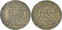 Schweden Pommern Stettin 1/12 Taler Karl XI., 1660-1697