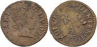 Nevers Rethel Denier Tournois Charles II. de Gonzaga, 1637-1659.