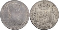 Spanien Mexico 8 Reales Ferdinand VII., 1808-1833