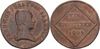 Salzburg Kreuzer Ferdinand von Österreich, 1803-1806