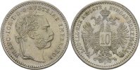 Österreich Ungarn Wien 10 Kreuzer Franz Joseph, 1848-1916