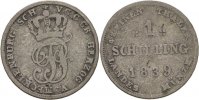 Mecklenburg Schwerin Schilling Paul Friedrich, 1837-1842