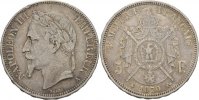 Frankreich 5 Francs Napoleon III.