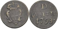 Italien Genua 4 Denari
