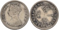 Hongkong 10 Cents Victoria
