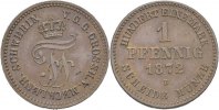 Mecklenburg Schwerin 1 Pfennig Friedrich Franz II.