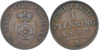 Lippe Detmold 1 Pfennig Paul Alexander Leopold