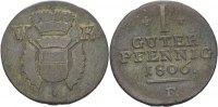 Schaumburg Hessen 1 Guter Pfennig Wilhelm I.