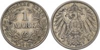 Kaiserreich 1 Mark Wilhelm II.
