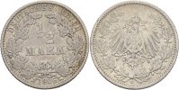 Kaiserreich 1/2 Mark Wilhelm II.