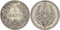 Kaiserreich 1 Mark Wilhelm I.