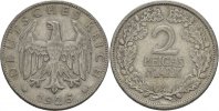 Weimarer Republik 2 Reichsmark
