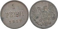Russland Finnland Penni Nikolaus II., 1894-1917.